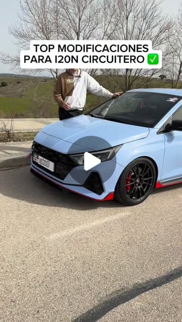 Hyundai i20 N — Preparación de circuito